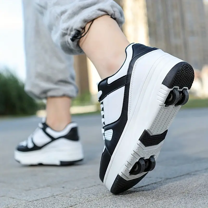 Bequeme Unisex Rollschuhe/Sneakers, die aktiven Kindern & Jugendlichen Komfort und Stil bieten.