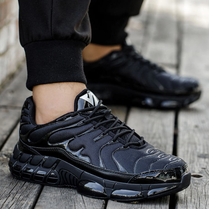 Unisex Sicherheitsschuhe mit Stahlkappe für Arbeit, komfortabel & schützend. Ideal als Arbeits-Sneaker ganzjährig.