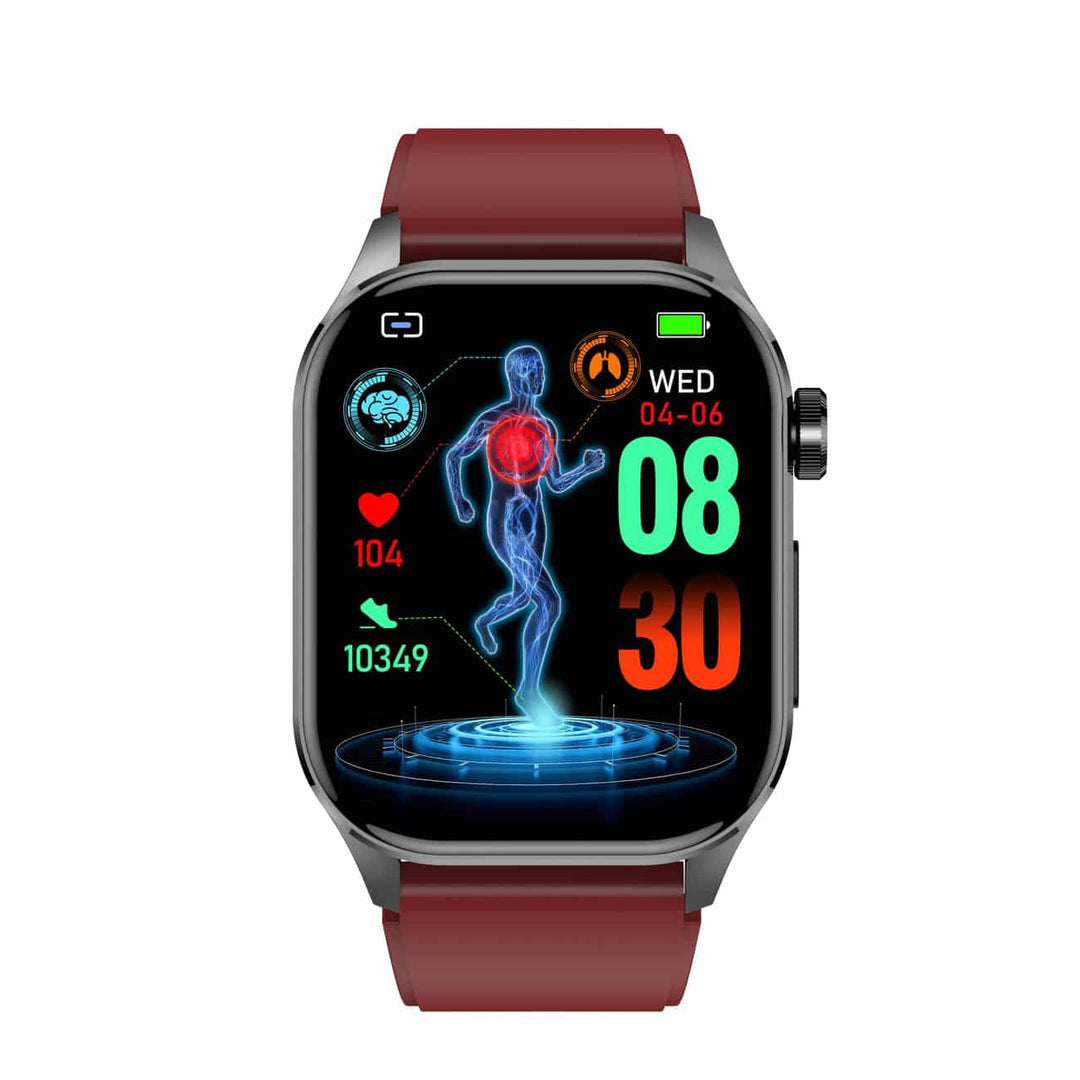 Sportliche Unisex Smartwatch. Integrierter Aktivitätstracker für Fitness & gesunden Lebensstil.