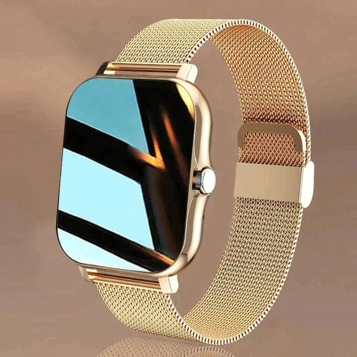 Unisex Smartwatch für umfassendes Gesundheits- & Fitness-Tracking, inkl. Herzfrequenzmesser & Schlafanalyse.