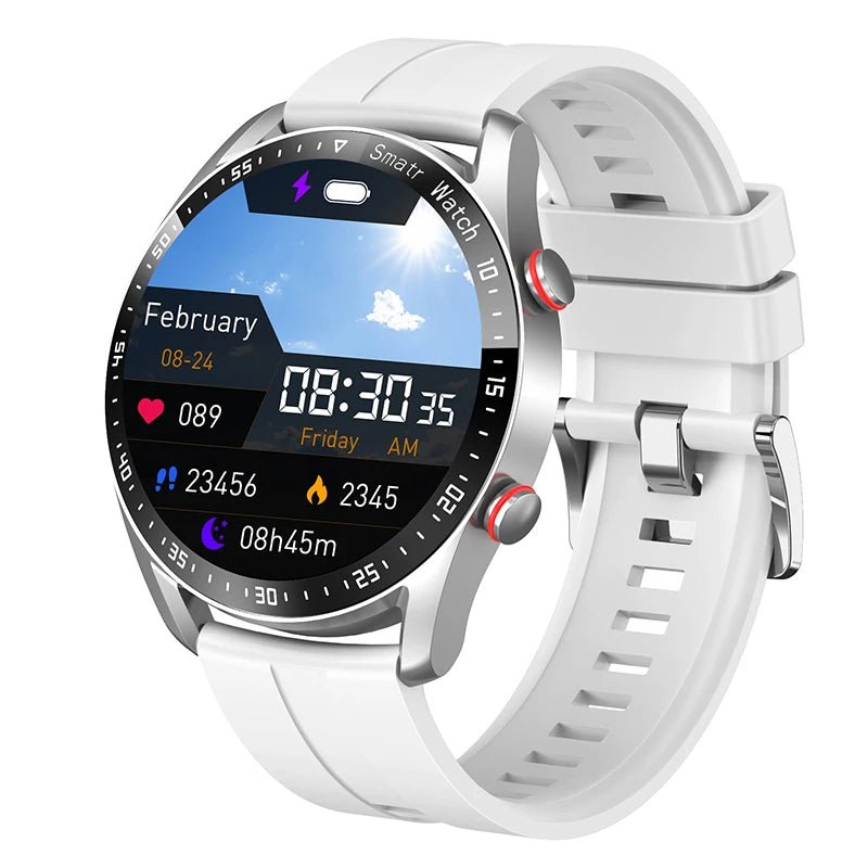 Wasserdichte Sportuhr mit Aktivitätstracker für Schritte, Kalorien und Distanz. Für alle Sportarten.