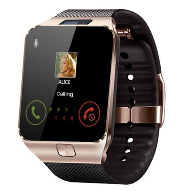 Vielseitige Unisex Smartwatch, Aktivitätstracker mit SIM & Bluetooth, Handgelenk-Smartphone-Funktionen.