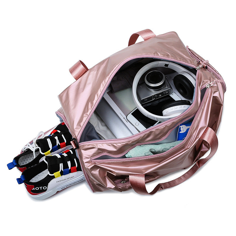 Vielseitige Trainingstasche mit wasserdichtem Oxford-Gewebe und Organizer-Fächern für Sport & Reise.