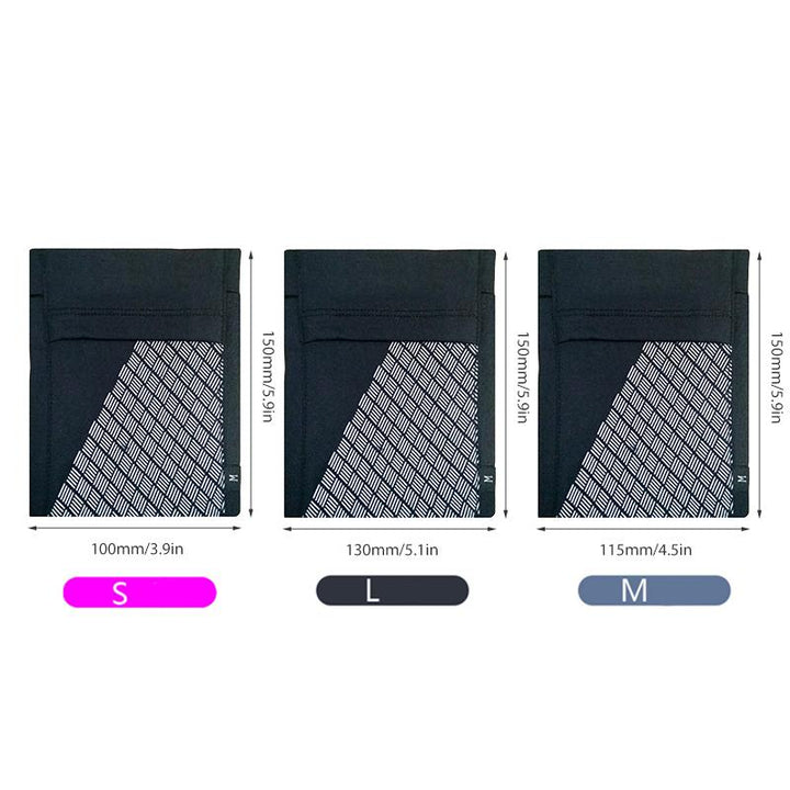 Praktisches Unisex Handy Sportarmband mit Stauraum für Smartphone, Schlüssel und kleine Gegenstände.
