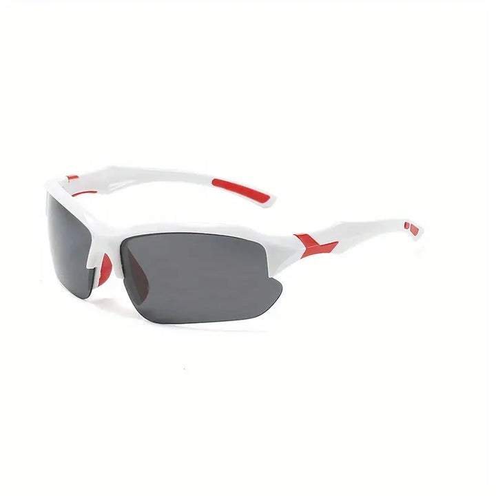 Ergonomische Unisex Sportsonnenbrille. Polarisierte Gläser & UV-Schutz für komfortables Sporttreiben im Freien.