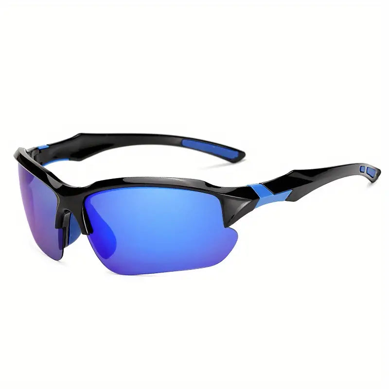 Leichte Unisex Sportsonnenbrille, polarisiert, mit UV400-Schutz. Für sommerliche Outdoor-Abenteuer & Training.