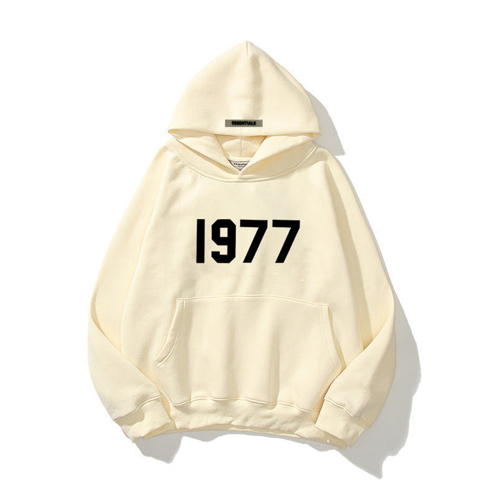 Unisex Kapuzenpullover in Vintage-Optik, Streetwear Hoodie mit Raglanärmeln, lässiger Freizeit-Style.
