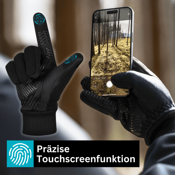 Kompakte, leichte Unisex ThermoFit Handschuhe für einfachen Transport & effektiven Kälteschutz.