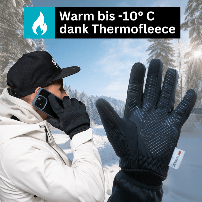 Weiches, isolierendes Innenfutter der ThermoFit Thermohandschuhe für maximalen Kälteschutz im Winter.