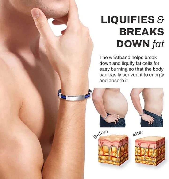 Unisex Titan Detox Armband für Sport & Aktivität, verbessert Durchblutung & allgemeines Wohlbefinden.