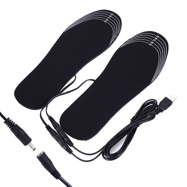 Intelligente USB-beheizte Einlegesohlen sorgen für angenehme Wärme, ideal für Ski, Wandern und Sport im Winter.
