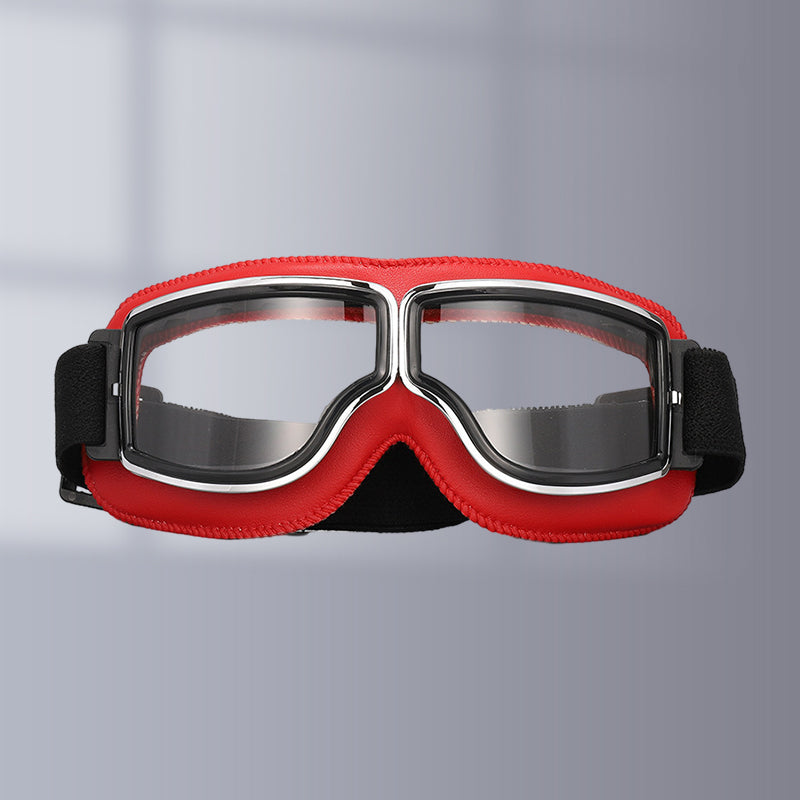 Vintage Sportbrille, unisex, perfekt für Motorrad, Radfahren und Outdoor-Aktivitäten, retro.