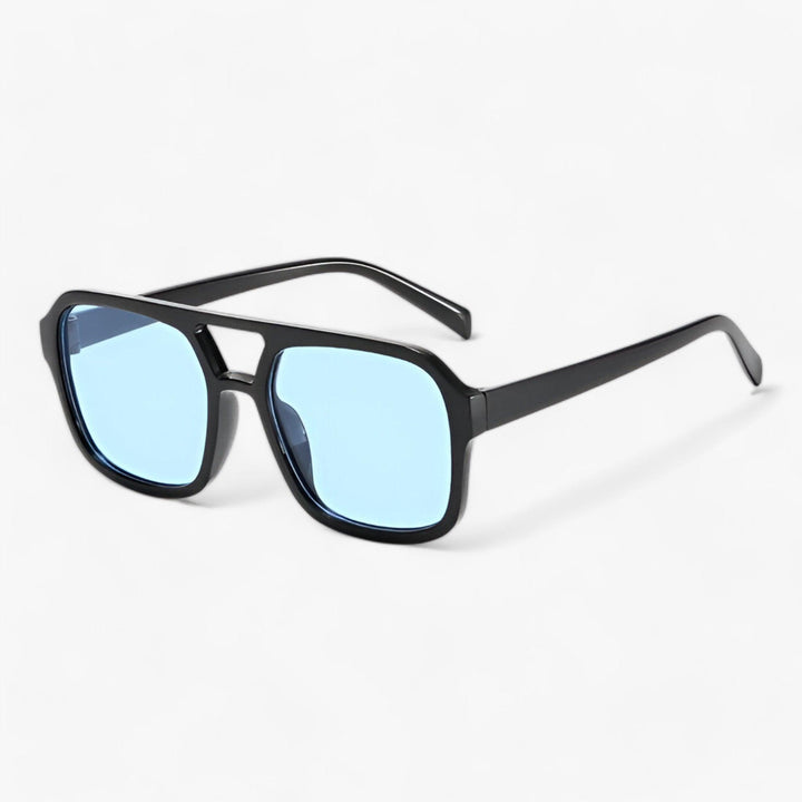 Modische Unisex Sonnenbrille, oversized & eckig, im Vintage-Stil für Herren & Damen. Perfekt für den Sommer.