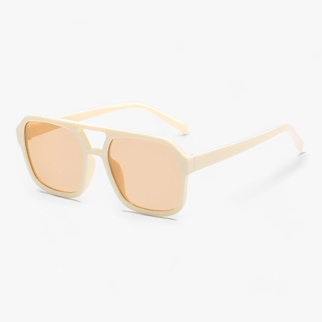 Eckige Fashion Sonnenbrille unisex, oversized Retro-Design, ideal für Sommerlook & UV-Schutz.