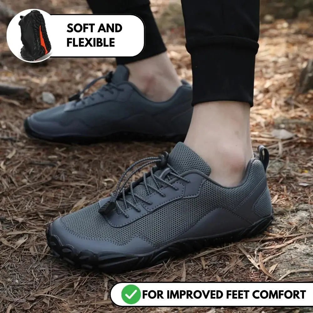 Flexibler Unisex Outdoor-Schuh "Sam" für Damen & Herren. Ideal als Barfußschuh für Trail & Walking.
