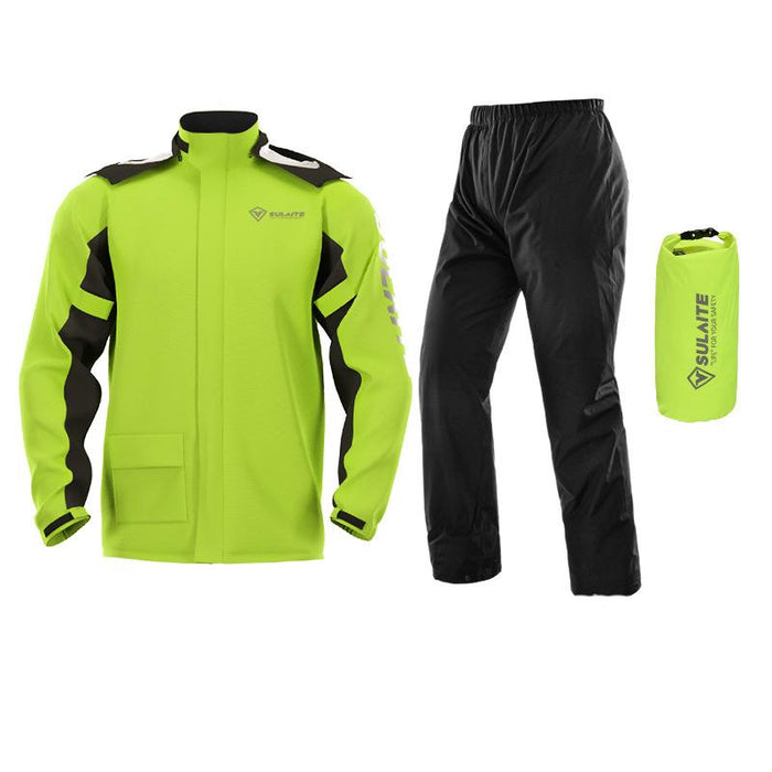 Strapazierfähige Unisex Regenjacke, bietet Schutz vor Regen, Wind & Wetter, perfekt für Motorrad & Outdoor.