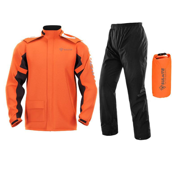 Kompakte, wasserdichte Unisex Regenjacke, leicht verstaubarer Regenschutz für Reise & Notfälle unterwegs.