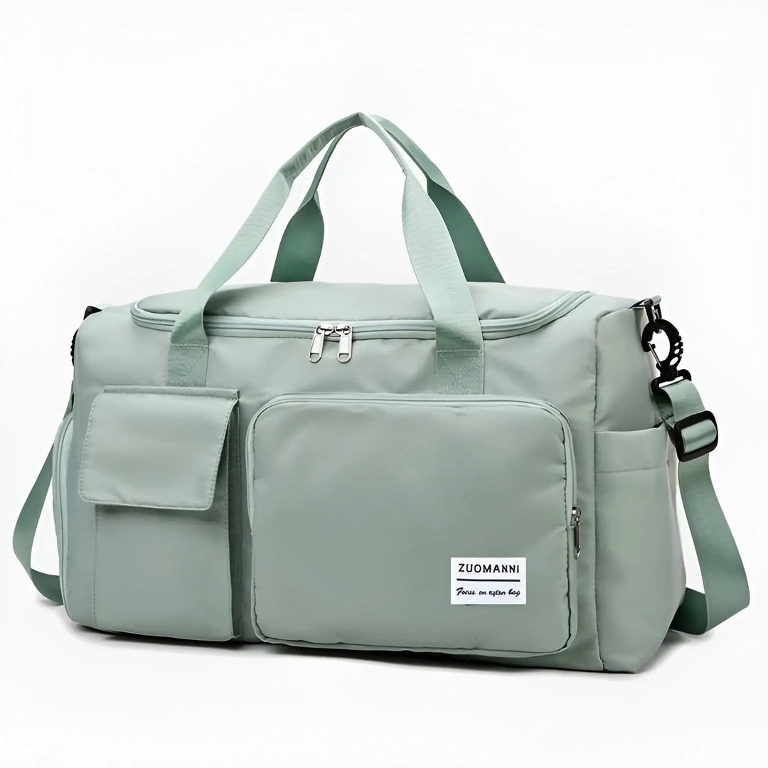 Hochwertige Sporttasche vd260508 aus wasserdichtem Nylon. Unisex Design, perfekt für Training & Reisen.