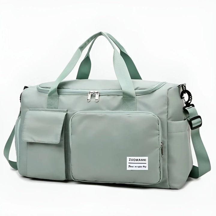 Hochwertige Sporttasche vd260508 aus wasserdichtem Nylon. Unisex Design, perfekt für Training & Reisen.