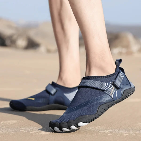 Unisex Wasserschuhe mit rutschfester Sohle & orthopädischer Stütze, leicht & flexibel für Strand & Outdoor-Aktivitäten.
