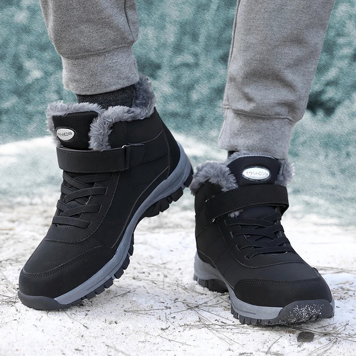 Unisex Winter-Sneakers Avery: wasserdicht, warm gefüttert & rutschfest für Damen und Herren. Ideale Outdoor-Winterschuhe.