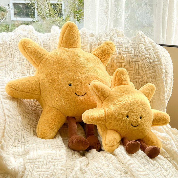 Weiches Dekokissen mit mystischem Sonne-Mond-Motiv. Ideal für Wohnzimmer, Schlafzimmer oder Kinderzimmer.
