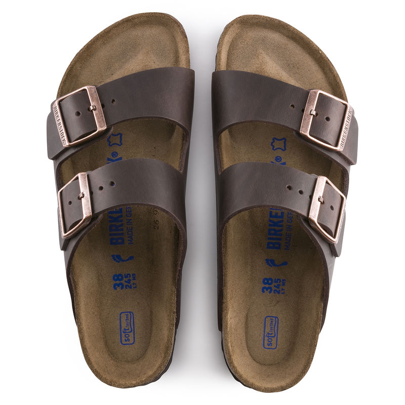 Komfortschuh Unisex: Zweiriemen Sandalen mit weichem Fußbett und druckentlastender Sohle.