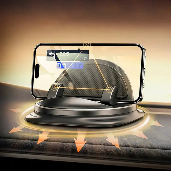 Universal 360° Auto-Handyhalter für sichere Navigation & Freisprechanlage. Stabil & vielseitig für jedes Smartphone.