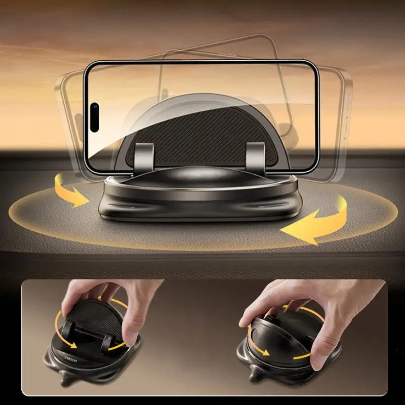 Robuster KFZ Handyhalter, 360° drehbar & stabil. Ideales Autozubehör für sicheren Smartphone-Gebrauch.