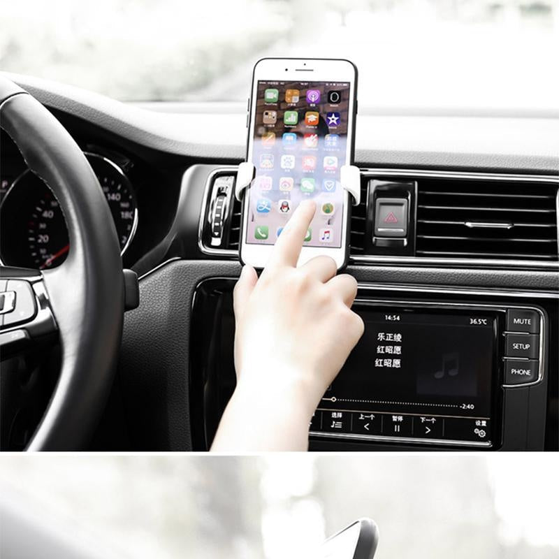 Auto Handyhalterung mit Schwerkraft-Mechanismus, stabiler Halt für Ihr Smartphone während der Fahrt im Kfz.