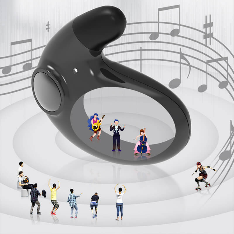 Diskrete, wasserdichte kabellose Schlaf-Ohrhörer mit Bluetooth 5.3 für beste Audio.