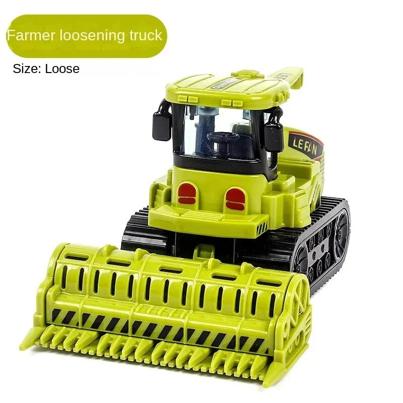 Lebensechtes Kinder Traktor Spielzeug, ideal für Bauernhof-Rollenspiele. Robuste Konstruktion für Kinder.