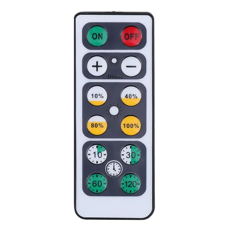 Vielseitiges 2er Set kabelloser LED-Spots für fernbedienbare Akzent- und Stimmungsbeleuchtung mit warmem Licht.