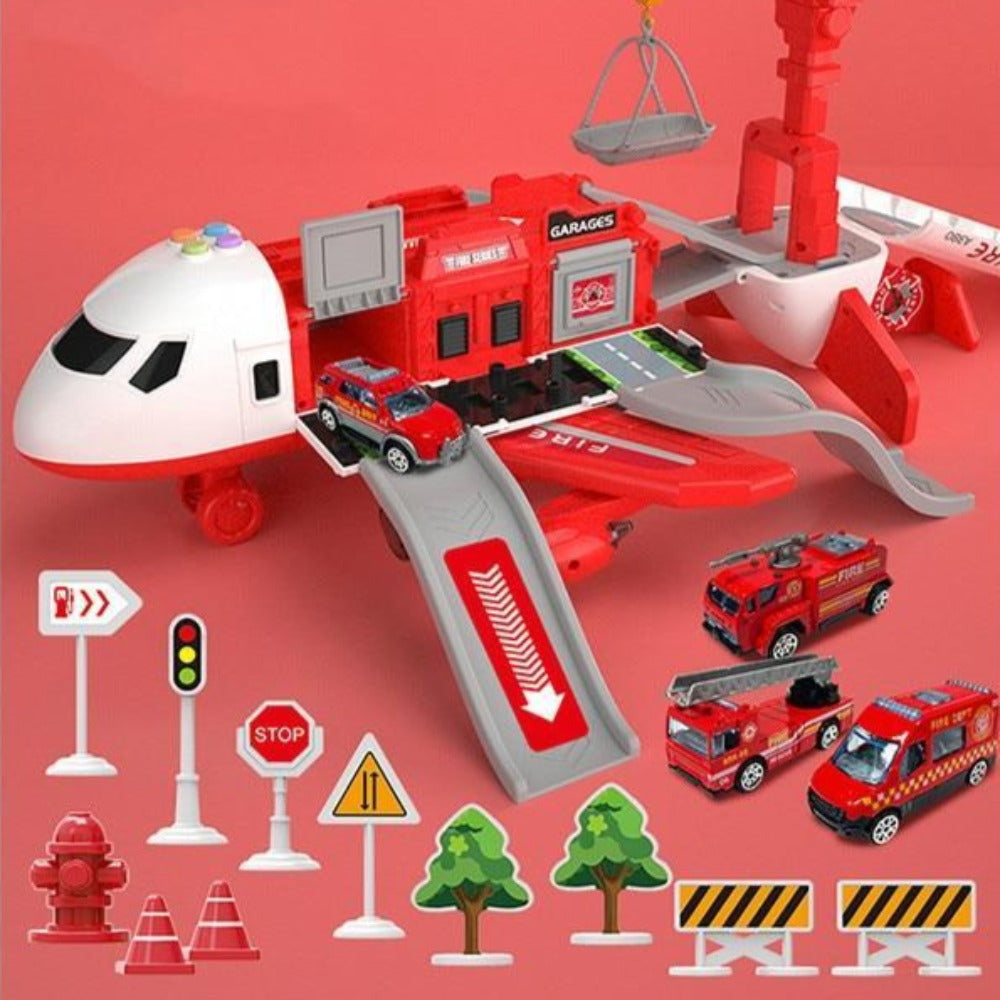 Pädagogisches Modellflugzeug Bausatz Spielset, fördert Feinmotorik & Fantasie bei Kindern von 3-6 Jahren.