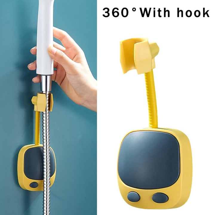 Praktischer Duschkopfhalter universal, bohrfrei und verstellbar; flexible Nutzung im Badezimmer, einfache Montage.