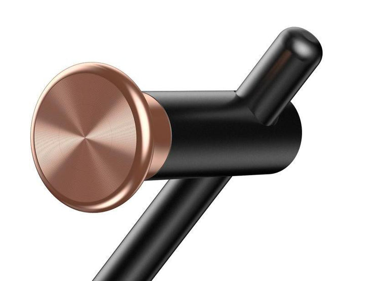 Moderner verstellbarer Aluminium Headsethalter mit Ablage. Ideal als Desktop-Zubehör.