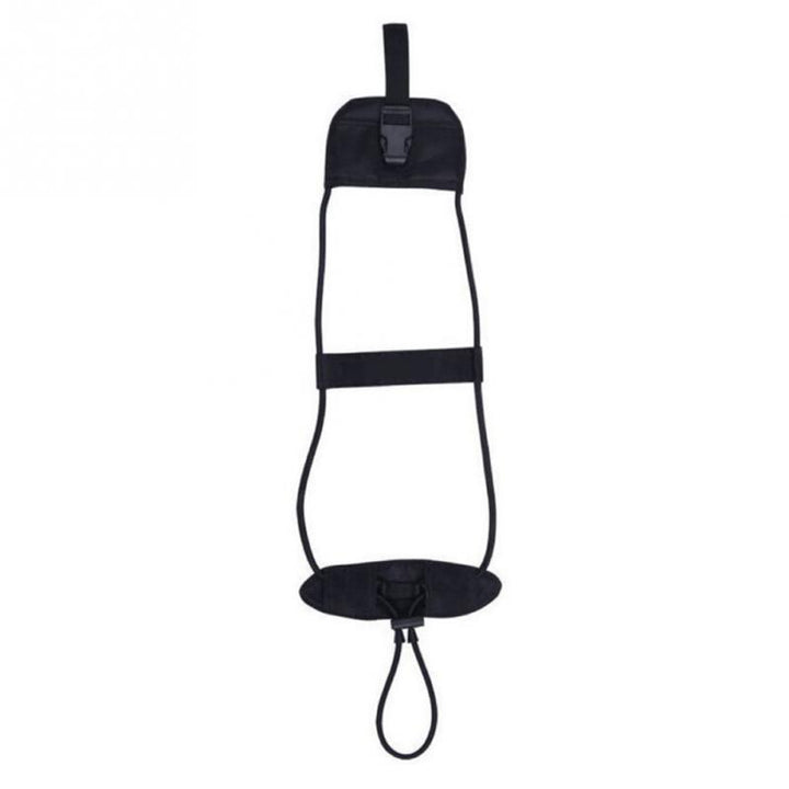 Praktischer Bungee-Reisegurt, fixiert Handgepäck sicher am Rollkoffer. Must-have Gepäckhalter zum Verreisen.