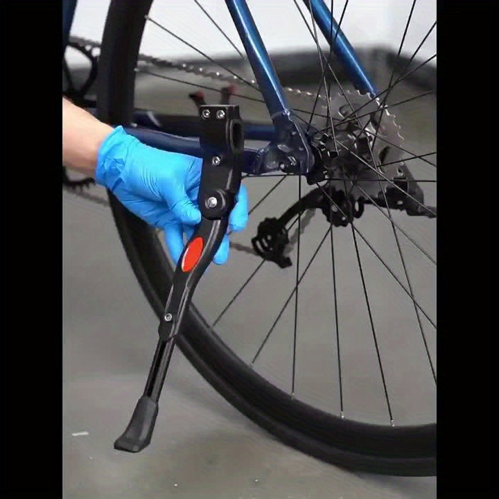 Sicherer Stand für Ihr Rad: Verstellbarer Fahrradständer mit einfacher Montage für stabilen Halt am Fahrrad.