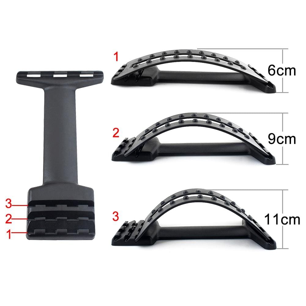 Vielseitiger Rückenstrecker für Unisex-Nutzung. Optimiert Ergonomie, lindert Lendenwirbel-Schmerzen & fördert Haltungskorrektur.