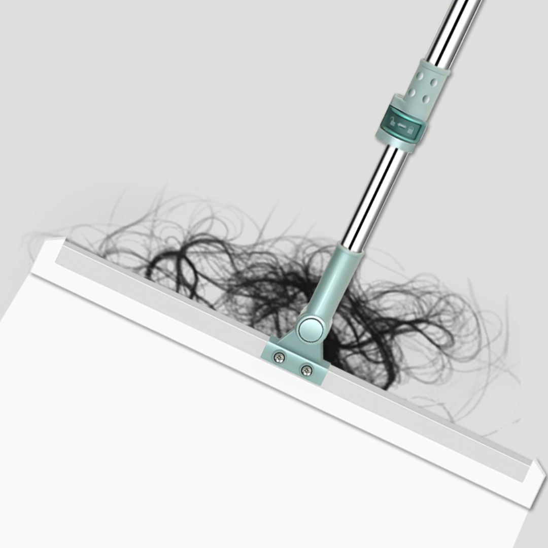 Müheloser Silikonbesen zum Putzen, ideal für alle Böden, ein vielseitiger Schmutzentferner für den Haushalt.