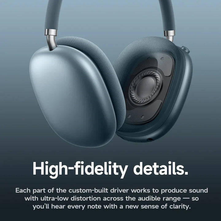 Komfortabler W65 Plus Over-Ear Funkkopfhörer mit weichen Ohrpolstern und effektiver Geräuschunterdrückung (ANC).