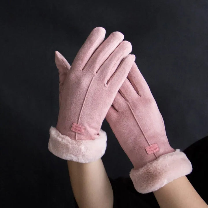 Damen-Winterhandschuhe, extra warm und touchscreen-fähig, für Outdoor & Alltag.