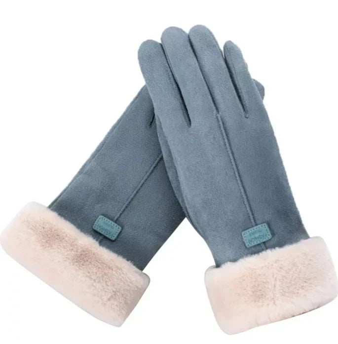 Elegante, bequeme Damenhandschuhe für den Winter, mit praktischer Touchscreen-Funktion.