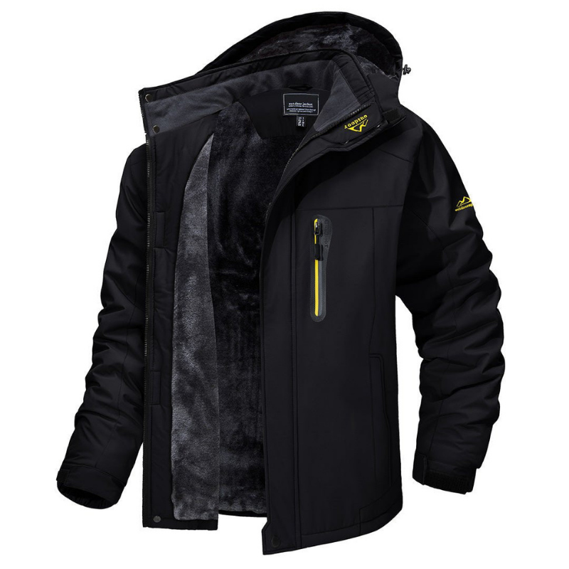 Stilvoller Herren Winter Parka, ideal für den Winter; bietet optimalen Kälteschutz und Wärme für Outdoor.