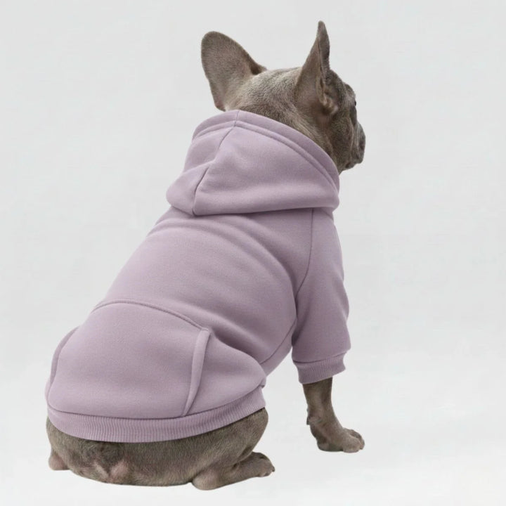 Bequemer Haustier Hoodie & Winterpullover für Hunde, stylische Hundemode im Sportstil mit Taschen.
