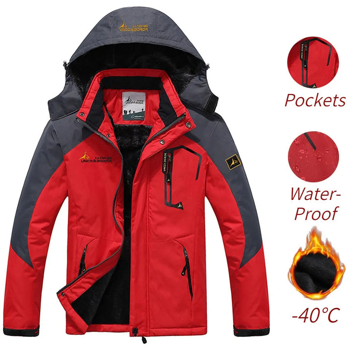 Winddichter Herrenparka, strapazierfähig & wärmeisolierend. Die perfekte Jacke für den aktiven Mann.