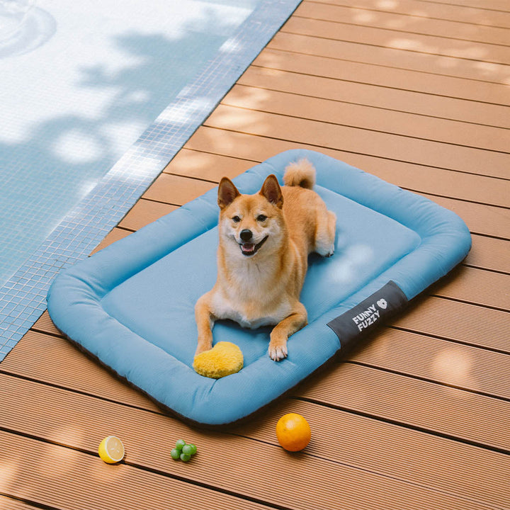 Strapazierfähige Outdoor-Hundematte, wasserdicht, orthopädisch, für Entspannung pur.