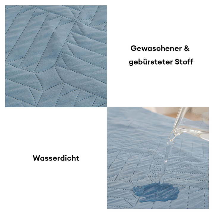 Vielseitige Schutzdecke für Haustiere, wasserfest & pflegeleicht, schont Möbel effektiv.