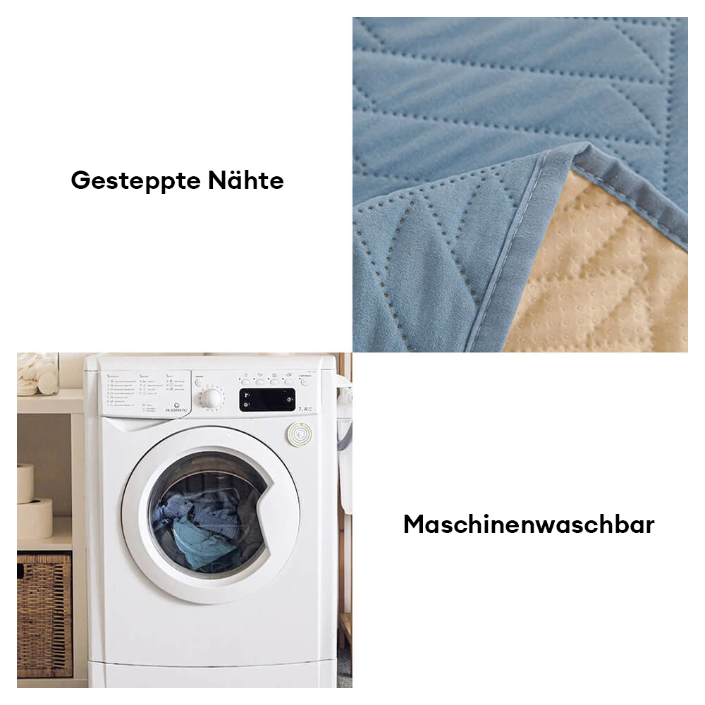 Weiche, komfortable Tierdecke, wasserabweisend & strapazierfähig, ideal für Tierbetten und Sofas.