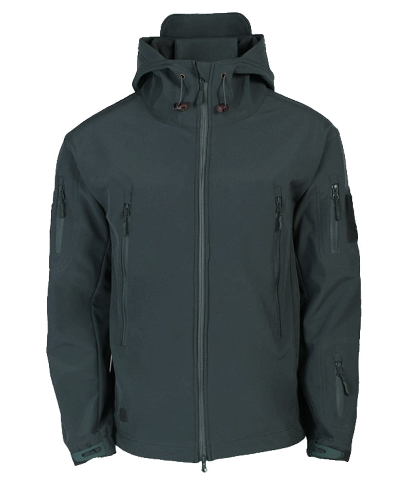 Strapazierfähige wasserdichte Herrenjacke, winddicht, ideal für jegliche Outdoor-Aktivitäten.